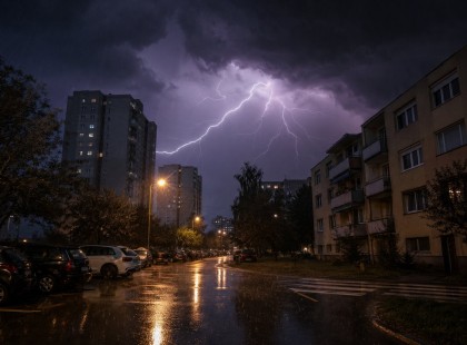 Jégesővel és viharos széllel törhet be a zivatar: 19 megyére figyelmeztetnek