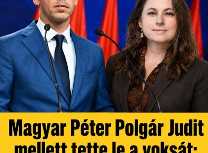 Magyar Péter Polgár Judit mellett tette le a voksát: világhírű magyar ülhet a Sándor-palotába!