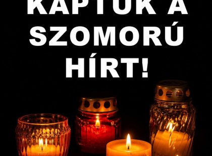 1 perce érkezett! Gyászba borult az ország – Szörnyű hírt kaptunk ma reggelre – nagy név távozott közülünk! ????? ? ?????́???́??́?????́?!
