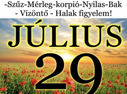 Komoly változást hoz a mai nap! Kos - Bika - Ikrek-Rák-Oroszlán-Szűz-Mérleg-Skorpió-Nyilas-Bak - Vízöntő - Halak figyelem!Hatalmas változást hoz a mai nap!Mai horoszkóp (HÉTFŐ))