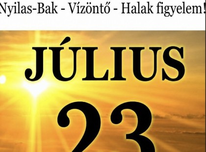 Kos - Bika - Ikrek-Rák-Oroszlán-Szűz-Mérleg-Skorpió-Nyilas-Bak - Vízöntő - Halak figyelem!Hatalmas változást hoz a MAI nap!Mai horoszkóp (CSÜTÖRTÖK)