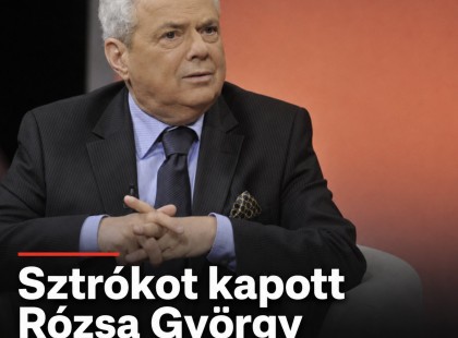 Sztrókot kapott Rózsa György a balatoni nyaralásán , hajszálon múlt a tragédia