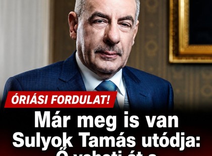 Óriási fordulat!Már meg is van Sulyok Tamás utódja: Ő veheti át a köztársasági-elnök helyét