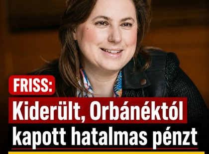 FRISS: Kiderült, Orbánéktól kapott hatalmas pénzt Polgár Judit alapítványi cége