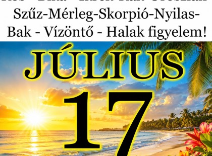 Komoly változást hoz a mai nap! Kos - Bika - Ikrek-Rák-Oroszlán-Szűz-Mérleg-Skorpió-Nyilas-Bak - Vízöntő - Halak figyelem!Hatalmas változást hoz a mai nap!Mai horoszkóp (PÉNTEK)