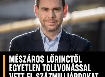 Mészáros Lőrinctől egyetlen tollvonással vett el százmilliárdokat Vitézy Dávid!