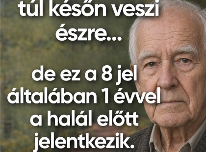 8 csendes jel, amely súlyos állapotromlásra figyelmeztethet