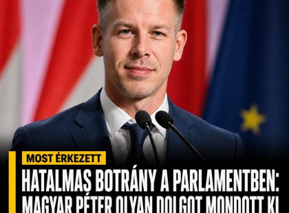 Hatalmas botrány a parlamentben:Magyar Péter olyan dolgot mondott ki, amitől megfagyott a levegő!