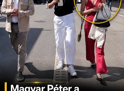 Magyar Péter látványos videóval jelentkezett be a Hungaroringről, amelyen feltűnik a CSODASZÉP barátnője is.