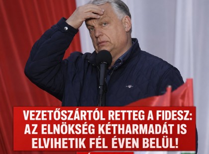Vezetőszártól retteg a Fidesz: az elnökség kétharmadát is elvihetik fél éven belül