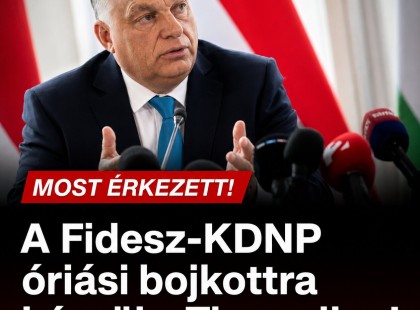A Fidesz-KDNP óriási bojkottra készül a Tisza ellen
