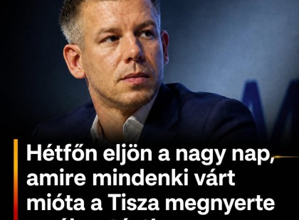 Hétfőn eljön a nagy nap, amire mindenki várt mióta a Tisza megnyerte a választást!