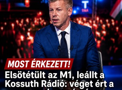 Itt a vége!Elsötétült az M1, leállt a Kossuth Rádió: véget ért a propaganda sugárzása a közmédiában!