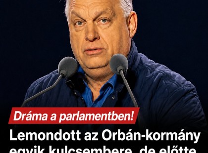 Lemondott az Orbán-kormány egyik kulcsembere, de előtte mindent elárult!