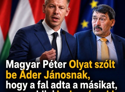 Magyar Péter Olyat szólt be Áder Jánosnak , hogy a fal adta a másikat, ez az eddigi legkeményebb kritika !