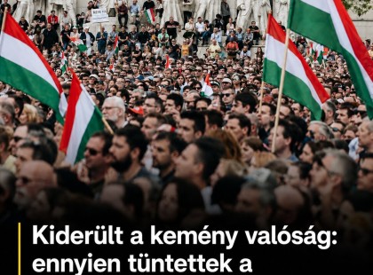 Kiderült a kemény valóság: ennyien tüntettek a Sándor-palotánál – a külföldi hírügynökség nyilvánosságra hozta az adatot!