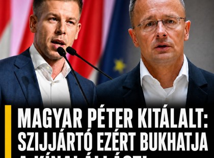 Magyar Péter kitálalt:Szíjjártó ezért bukhatja a kínai állást!
