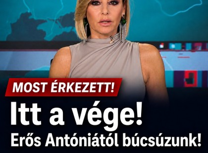Itt a vége!Erős Antóniától búcsúzunk! !Lekerül a képernyőről Erős Antónia!
