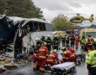 Halálos buszbaleset Debrecennél: egy ember meghalt tízen megsérültek