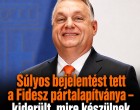 Súlyos bejelentést tett a Fidesz pártalapítványa – kiderült, mire készülnek Orbánék