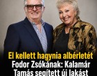 El kellett hagynia albérletét Fodor Zsókának: Kalamár Tamás segített új lakást szerezni neki
