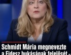 Schmidt Mária megnevezte a Fidesz bukásának felelősét – leesik az állad, ha elolvasod!