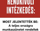 RENDKÍVÜLI! Döntött a kormány! A teljes országra munkaszünetet rendeltek el a hőség miatt!
