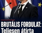 BRUTÁLIS FORDULAT: Teljesen átírta a költségvetést a Tisza-kormány!