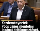 Kezdeményezték Pócs János mentelmi jogának felfüggesztését,botrányos dolog derült ki!