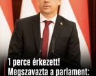 1 perce érkezett !Megszavazta a parlament: Eltávolítják a legfőbb ügyészt