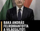 Baka András felrobbantotta a világsajtót: elképesztő, mit írnak róla külföldön!