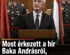 Most érkezett a hír Baka Andrásról, ezzel máris HATALMAS népszerűsége lesz