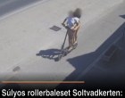 Súlyos rollerbaleset történt Soltvadkerten -Beton virágládának csapódott egy 12 éves kislány !