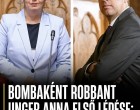 Alig választották meg, Unger Anna máris váratlan lépést tett!