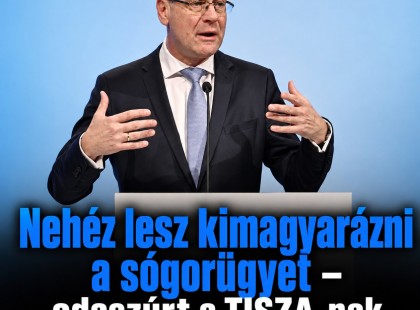 Nehéz lesz kimagyarázni a sógorügyet – odaszúrt a TISZA-nak Navracsics Tibor