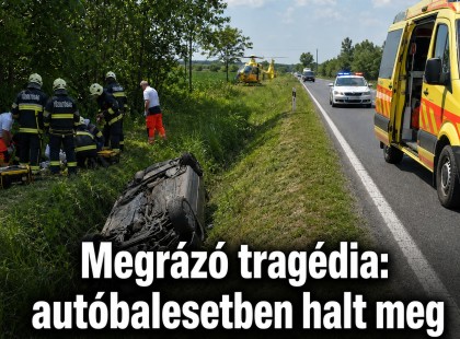 Megrázó tragédia: autóbalesetben halt meg egy miskolci fiatal fiú