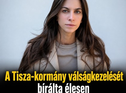 A Tisza-kormány válságkezelését bírálta élesen Szentkirályi Alexandra