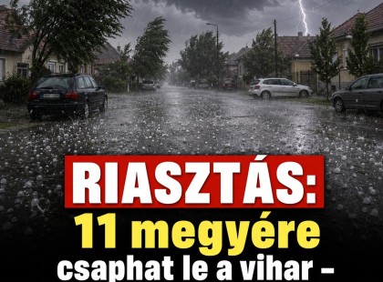 Ekkor érkezik a vihar! Gigantikus vihar közelít 90 km/h-s szél is kíséri, nem ússzuk meg szárazon !– ha ott élsz, ezt most azonnal tudnod kell! ?️ ❄️ ❄️ ? Cikk a hozzászólásoknál >>>