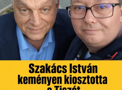 Szakács István keményen kiosztotta a Tiszát, – aztán kiderült a kellemetlen igazság! ? ???? ? ?????́???́??́????!