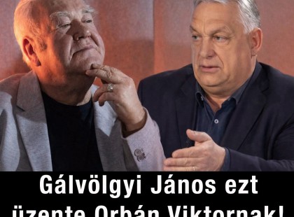 Gálvölgyi János hatalmas pofont adott Orbán Viktornak!Olyat szólt be Orbán Viktornak , hogy a fal adta a másikat, ez az eddigi legkeményebb kritika ! ? ???? ? ?????́???́??́????