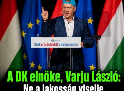 A DK elnöke, Varju László: Ne a lakosság viselje egyedül a válsághelyzet terheit!