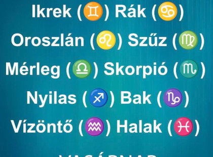 Komoly változást hoz a mai nap! Kos - Bika - Ikrek-Rák-Oroszlán-Szűz-Mérleg-Skorpió-Nyilas-Bak - Vízöntő - Halak figyelem!Hatalmas változást hoz a mai nap!Mai horoszkóp (VASÁRNAP)