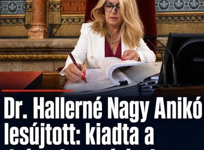 Dr. Hallerné Nagy Anikó lesújtott: kiadta a drámai utasítást! Cikk a hozzászólásoknál! ?