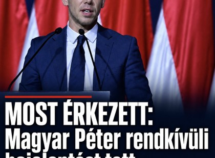 MOST ÉRKEZETT: Magyar Péter rendkívüli bejelentést tett – már el is kezdődött! Cikk a hozzászólásoknál! ?