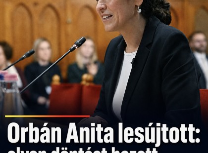 Orbán Anita lesújtott: olyan döntést hozott, amire még nem volt példa! ????? ? ?????́???́??́?????́?!