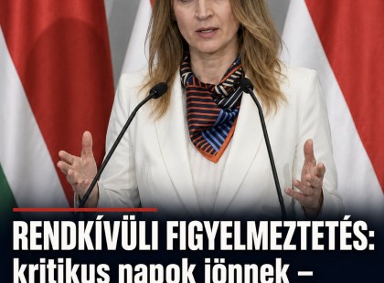 RENDKÍVÜLI FIGYELMEZTETÉS: kritikus napok jönnek – Forsthoffer Ágnes az egész országot cselekvésre szólította!