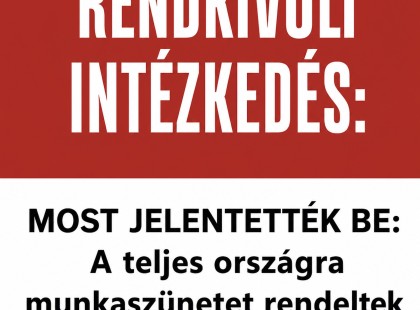 RENDKÍVÜLI! Döntött a kormány! A teljes országra munkaszünetet rendeltek el a hőség miatt!