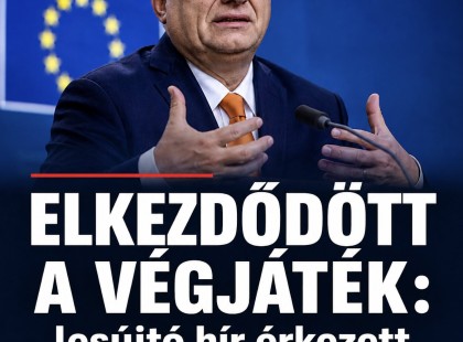 ELKEZDŐDÖTT A VÉGJÁTÉK: lesújtó hír érkezett Orbán Viktornak!Mutatjuk: Cikk a hozzászólásoknál! ?