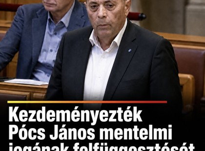 Kezdeményezték Pócs János mentelmi jogának felfüggesztését,botrányos dolog derült ki!