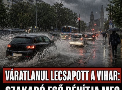 6 megyére lecsapnak a zivatarok: viharos szél és jégeső is érkezhet